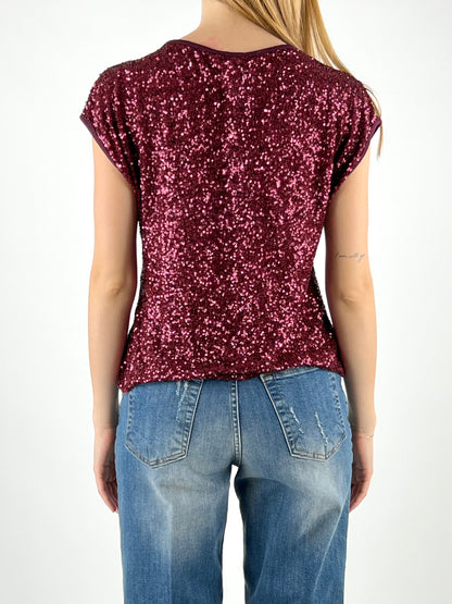 SUSY MIX - MAGLIA BARCA FULL PAILLETTES