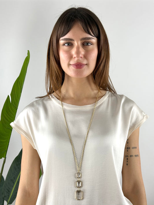 DEVA COUTURE PARIS - COLLANA CRISTALLI