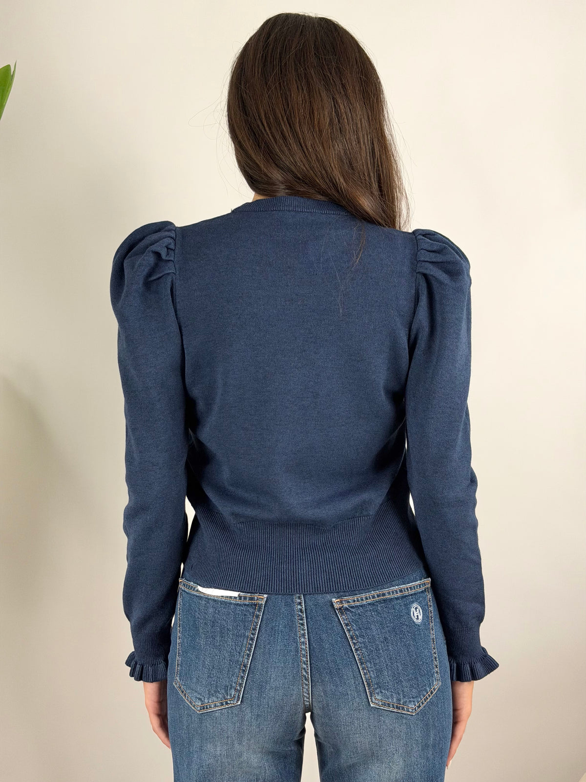 HAVEONE - MAGLIA GIROCOLLO SBUFFO