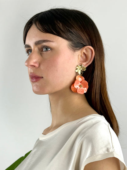 DEVA COUTURE PARIS - ORECCHINI FIORI