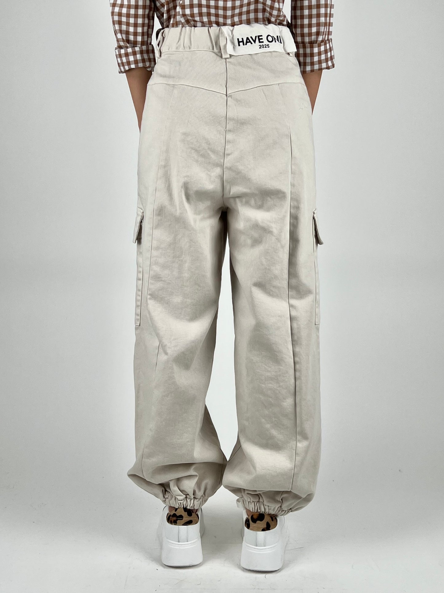 HAVEONE - PANTALONE CARGO TASCONI