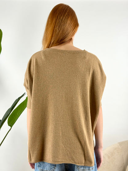 DEVA - MAGLIA KIMONO SCOLLO PUNTA