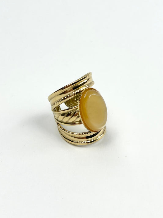 DEVA COUTURE PARIS - ANELLO PIETRA