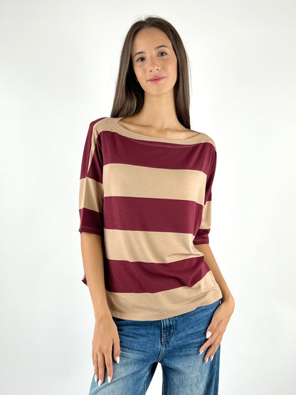 KONTATTO - MAGLIA BARCA RIGHE