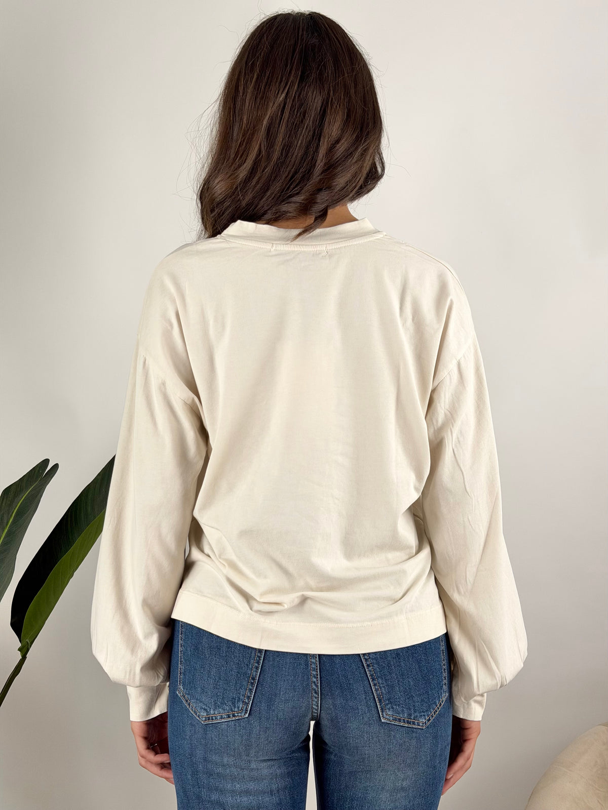 HAVEONE - MAGLIA MANICA PALLONCINO