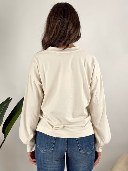 HAVEONE - MAGLIA MANICA PALLONCINO