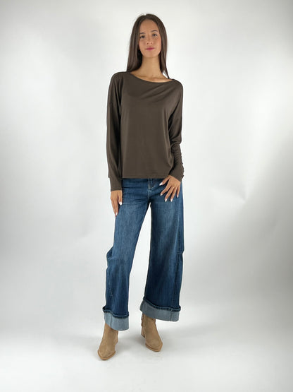 SUSY MIX - MAGLIA KIMONO MANICA LUNGA