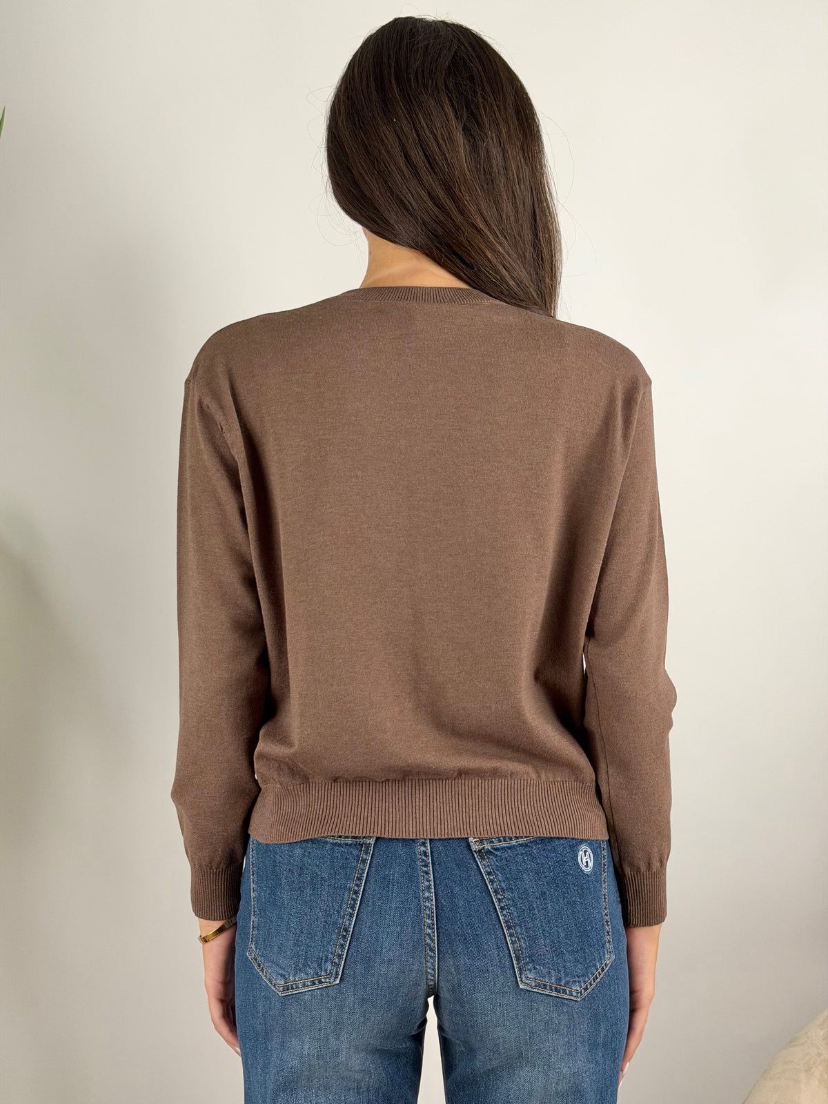 TENSIONE IN - MAGLIA GIROCOLLO ROMBI