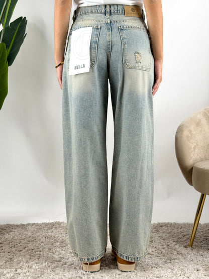 HAVEONE - JEANS BELLA STRAPPI