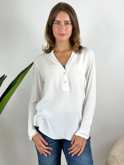 DEVA - BLUSA SERAFINO MANICA LUNGA