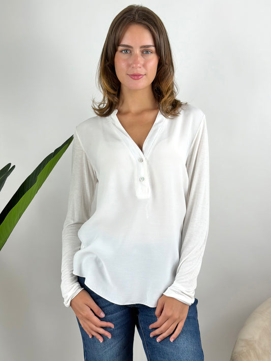 DEVA - BLUSA SERAFINO MANICA LUNGA