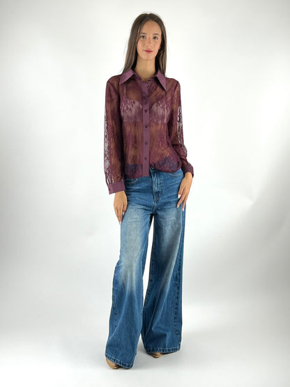 SUSY MIX - CAMICIA IN PIZZO