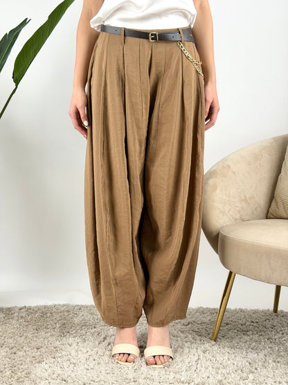 HAVEONE - PANTALONE ODALISCA CON CATENA
