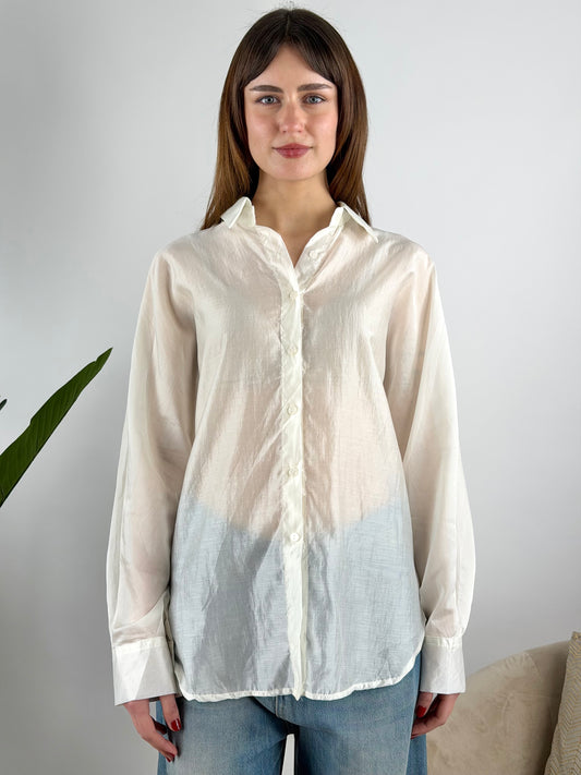 DEVA COUTURE PARIS - CAMICIA STONDATA