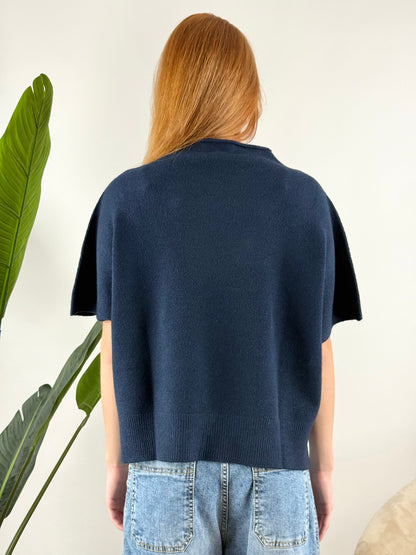 KONTATTO - MAGLIA CRATERE SMANICATA