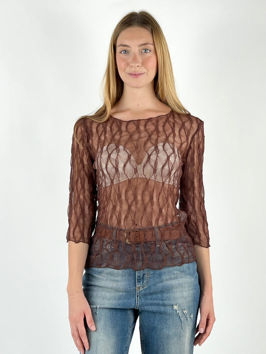 SUSY MIX - MAGLIA BARCA TULLE