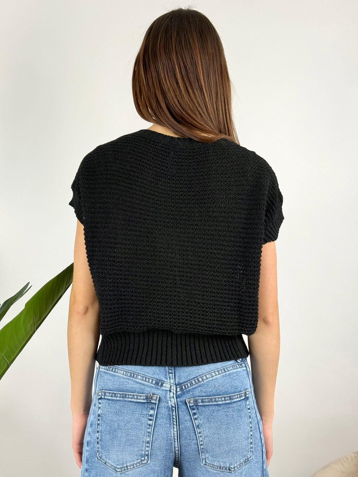 TENSIONE IN - MAGLIA SMANICATA