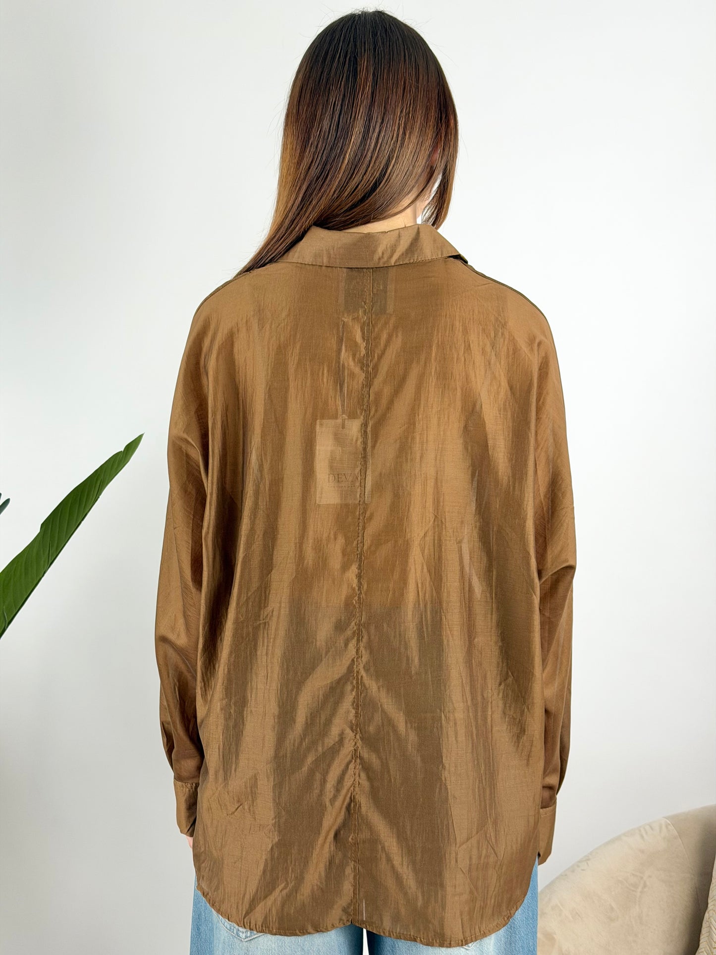 DEVA COUTURE PARIS - CAMICIA STONDATA