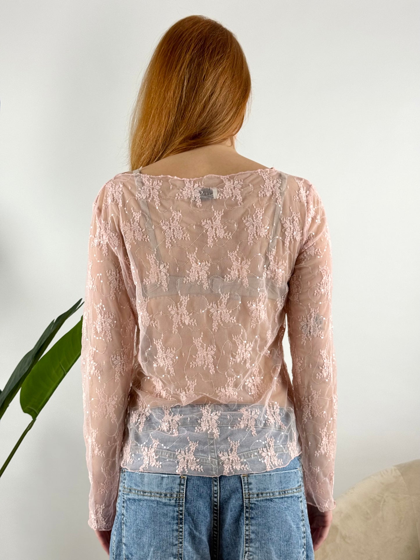 SUSY MIX - MAGLIA PIZZO MICRO PAILLETTES