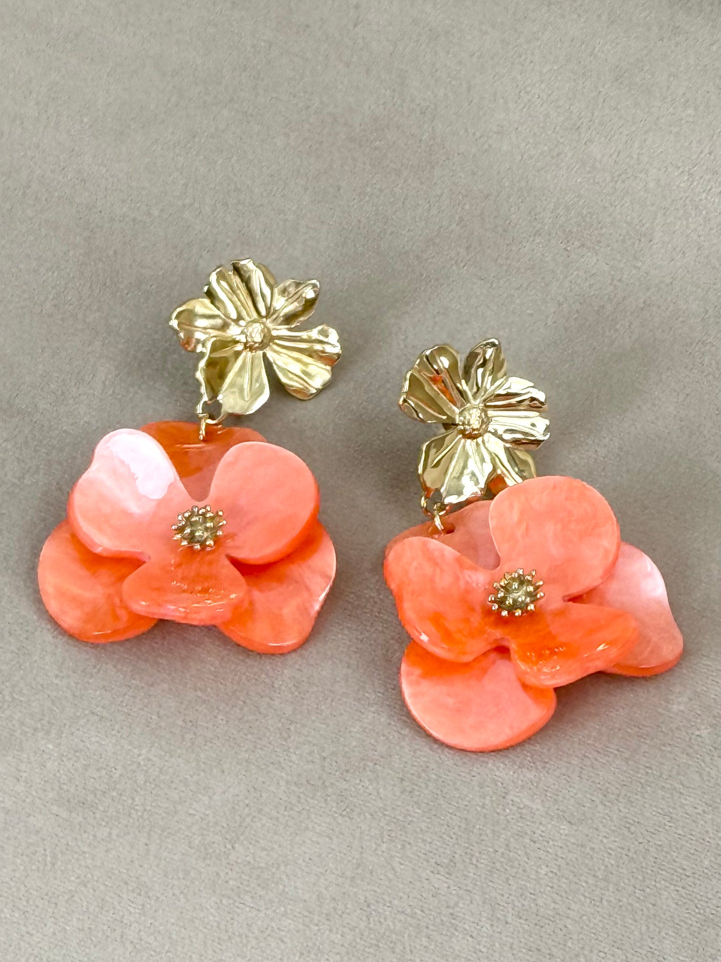 DEVA COUTURE PARIS - ORECCHINI FIORI
