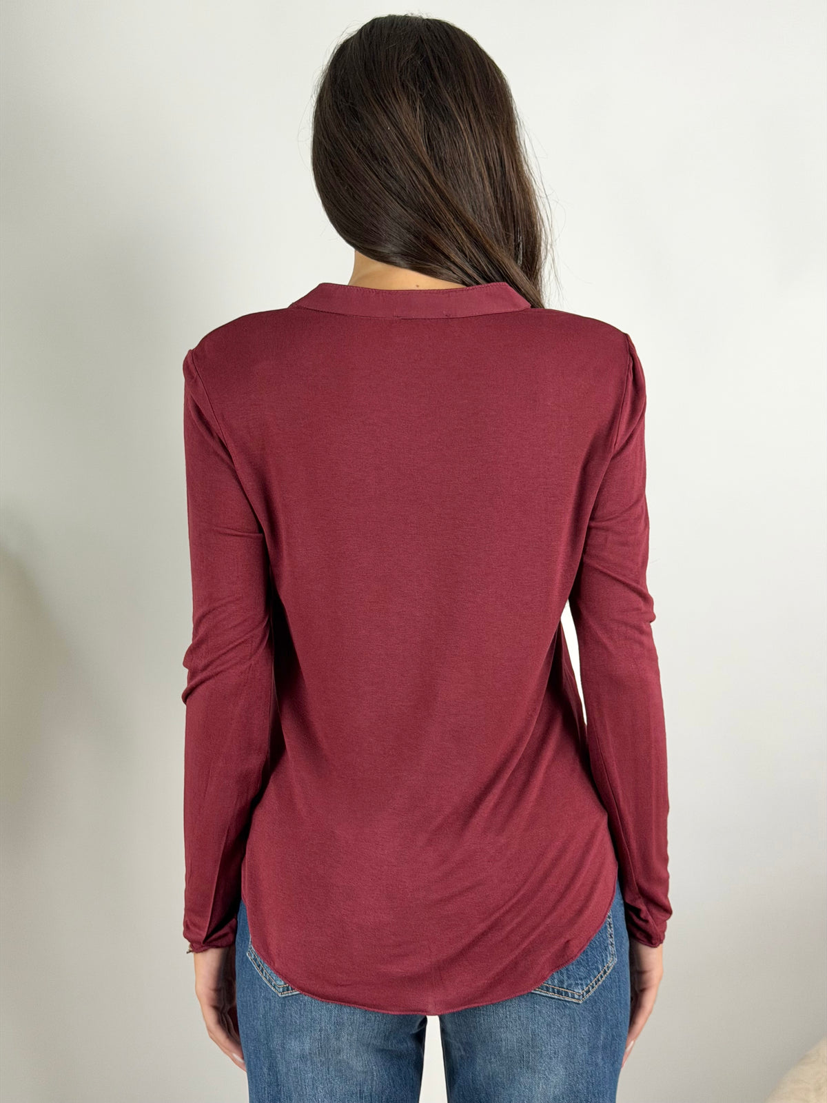 DEVA - BLUSA SERAFINO MANICA LUNGA