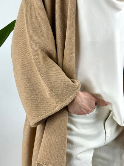 KONTATTO - CARDIGAN FRANGE