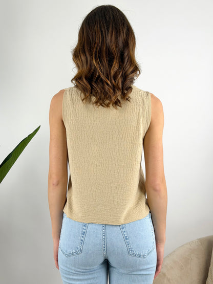KONTATTO - TOP TRICOT COCCO