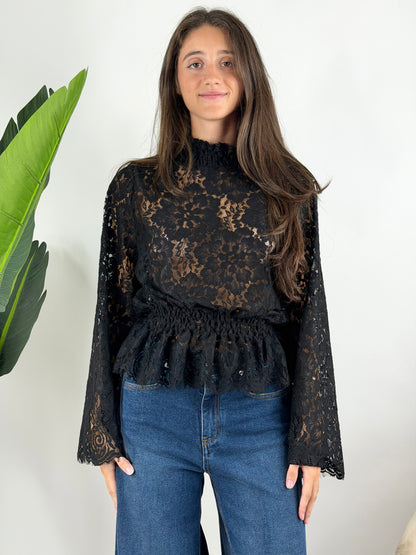 MOTEL - BLUSA PIZZO ARRICCIO