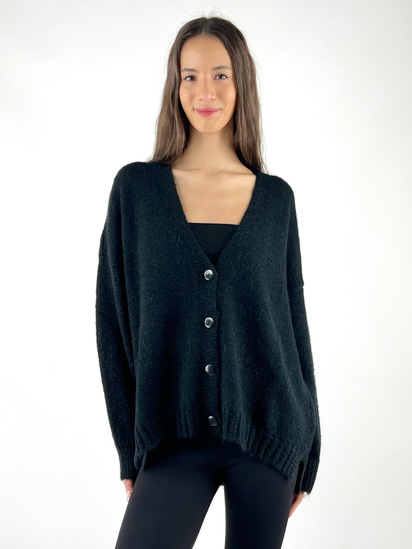 KONTATTO - CARDIGAN LUNGO MOHAIR