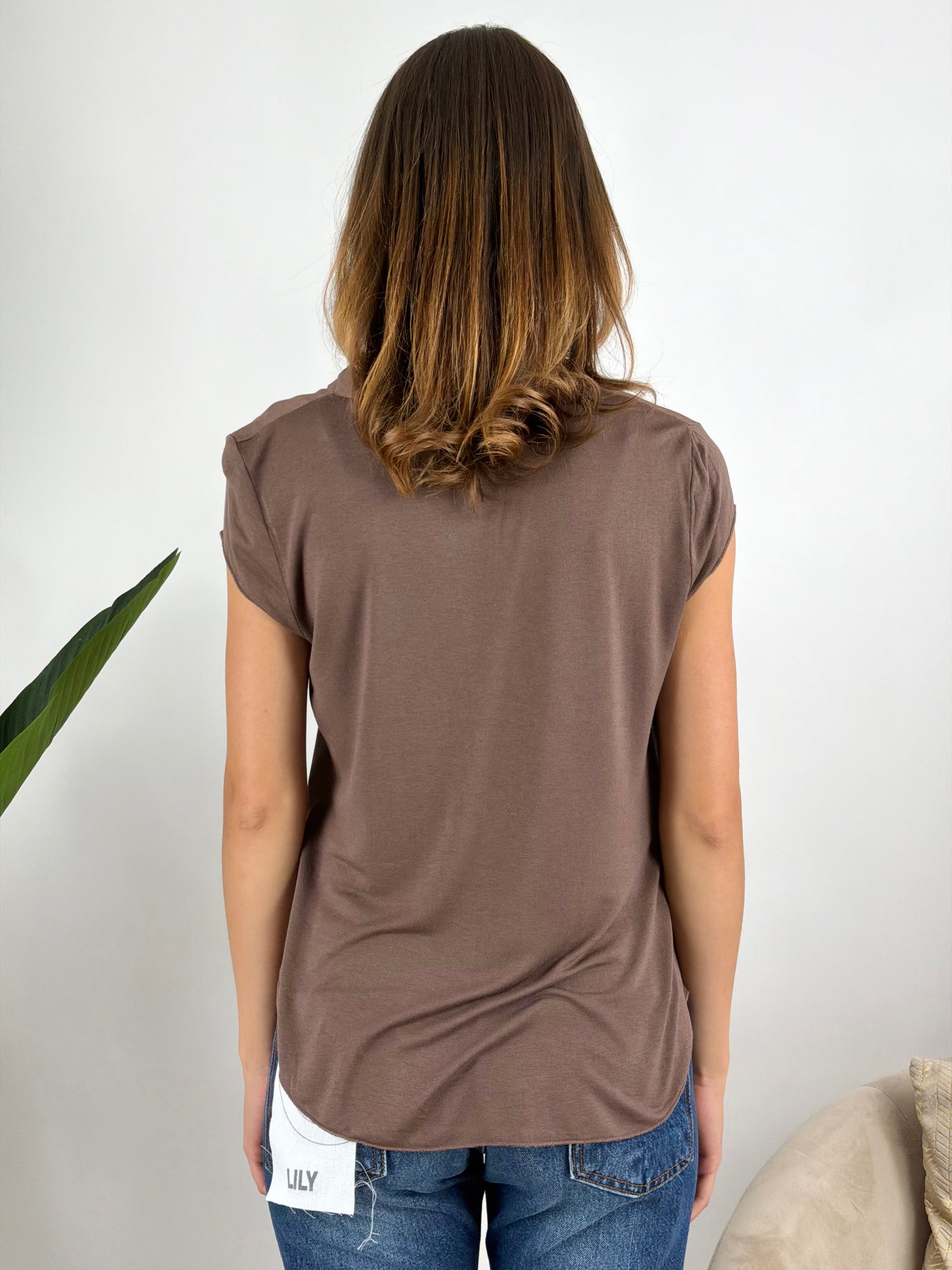 DEVA - BLUSA SERAFINO MANICA CORTA