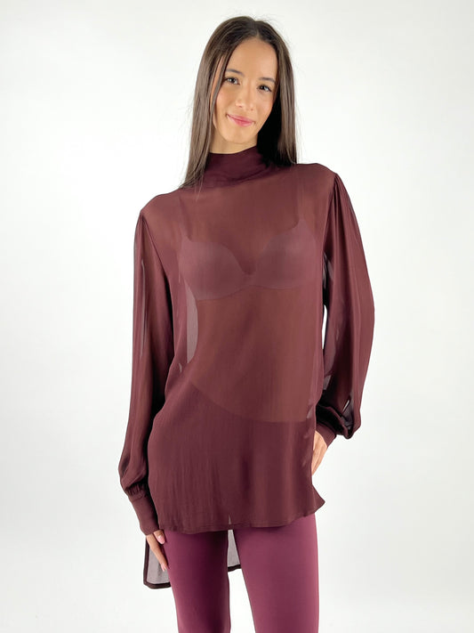 SUSY MIX - MAXI BLUSA BOTTONI