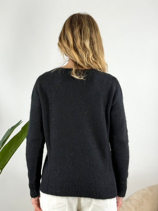 KONTATTO - MAGLIA SOFT YARN SCOLLO V