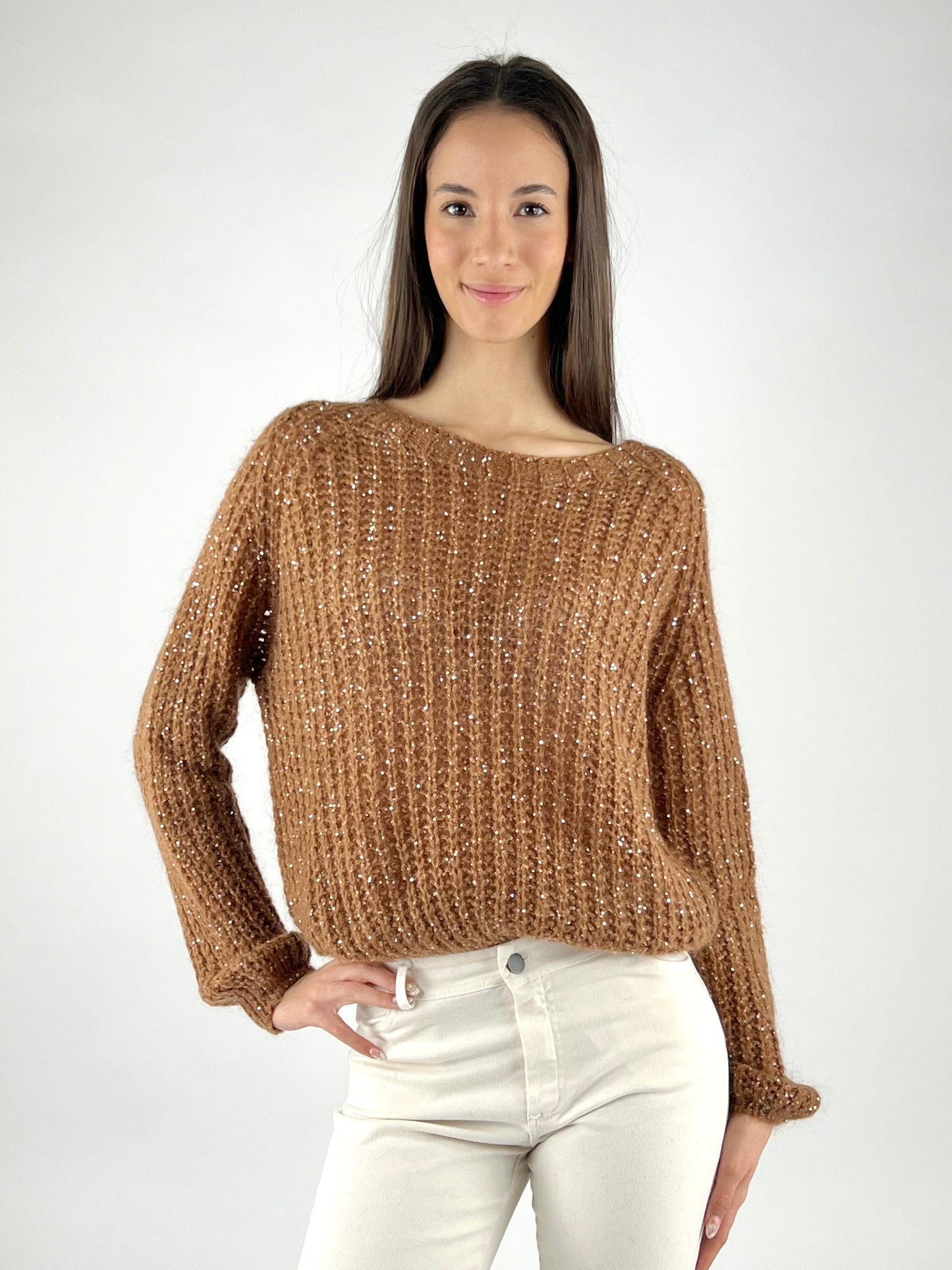 TENSIONE IN - MAGLIA MICRO PAILLETTES