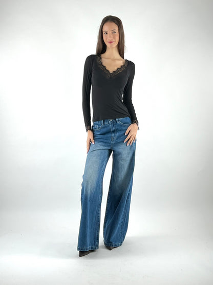 SUSY MIX - MAGLIA SCOLLO V PIZZO