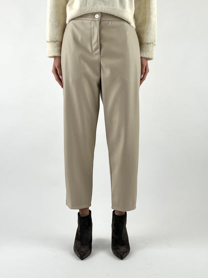 VICOLO -  PANTALONE ECOPELLE