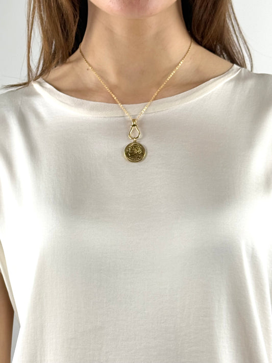 DEVA COUTURE PARIS - COLLANA MONETA