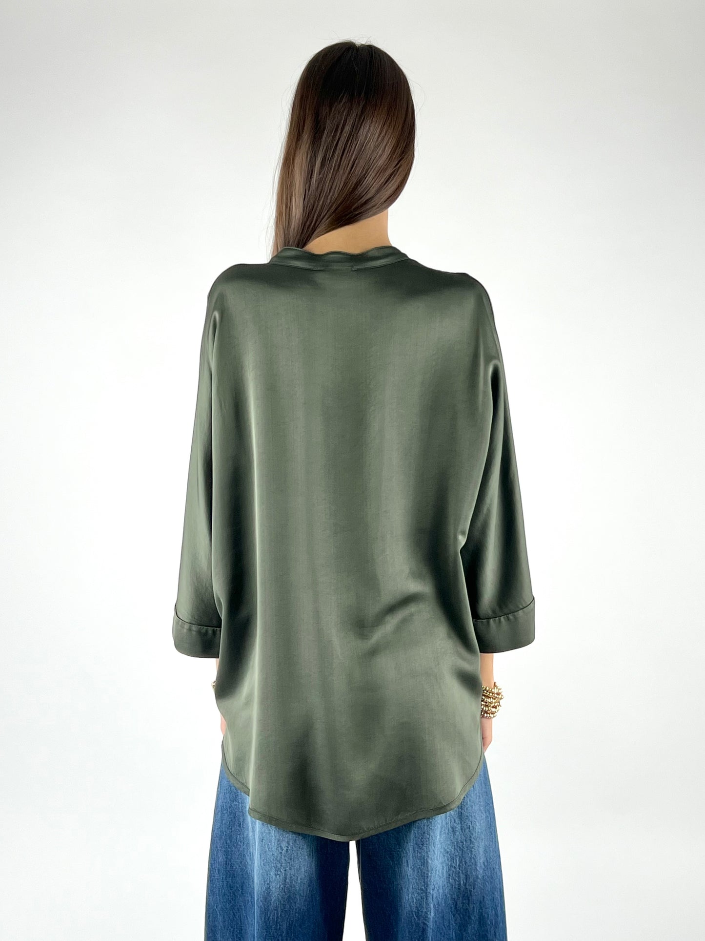 MOTEL - CAMICIA COREANA SATIN
