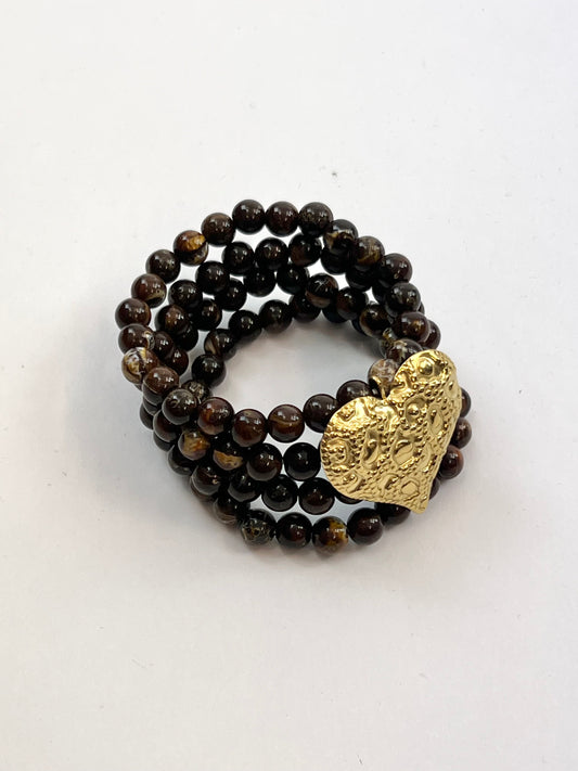 DEVA COUTURE PARIS - BRACCIALE ELASTICO CUORE