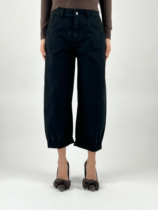 MOTEL - PANTALONE BARREL FUSTAGNO