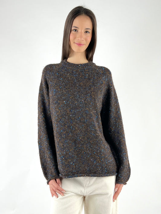 DEVA COUTURE PARIS - MAGLIA MULTIFILI PAILLETTES