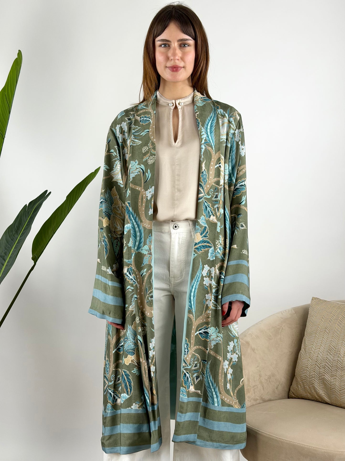 WU'SIDE - KIMONO LUNGO FANTASIA