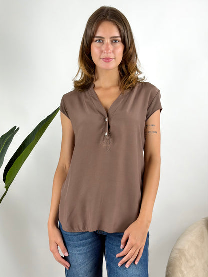 DEVA - BLUSA SERAFINO MANICA CORTA