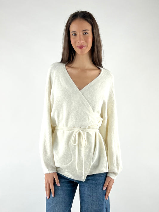 DEVA COUTURE PARIS - CARDIGAN INCROCIO