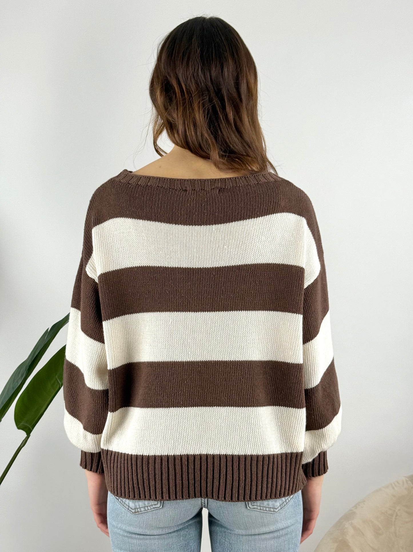 DEVA - MAGLIA BARCA RIGHE