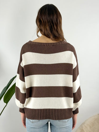 DEVA - MAGLIA BARCA RIGHE