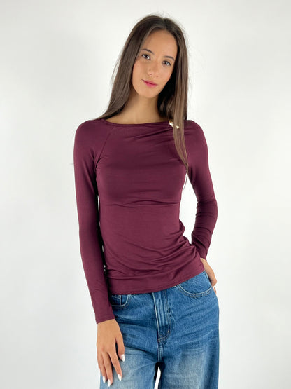 SUSY MIX - MAGLIA CON ACCESSORIO LATERALE