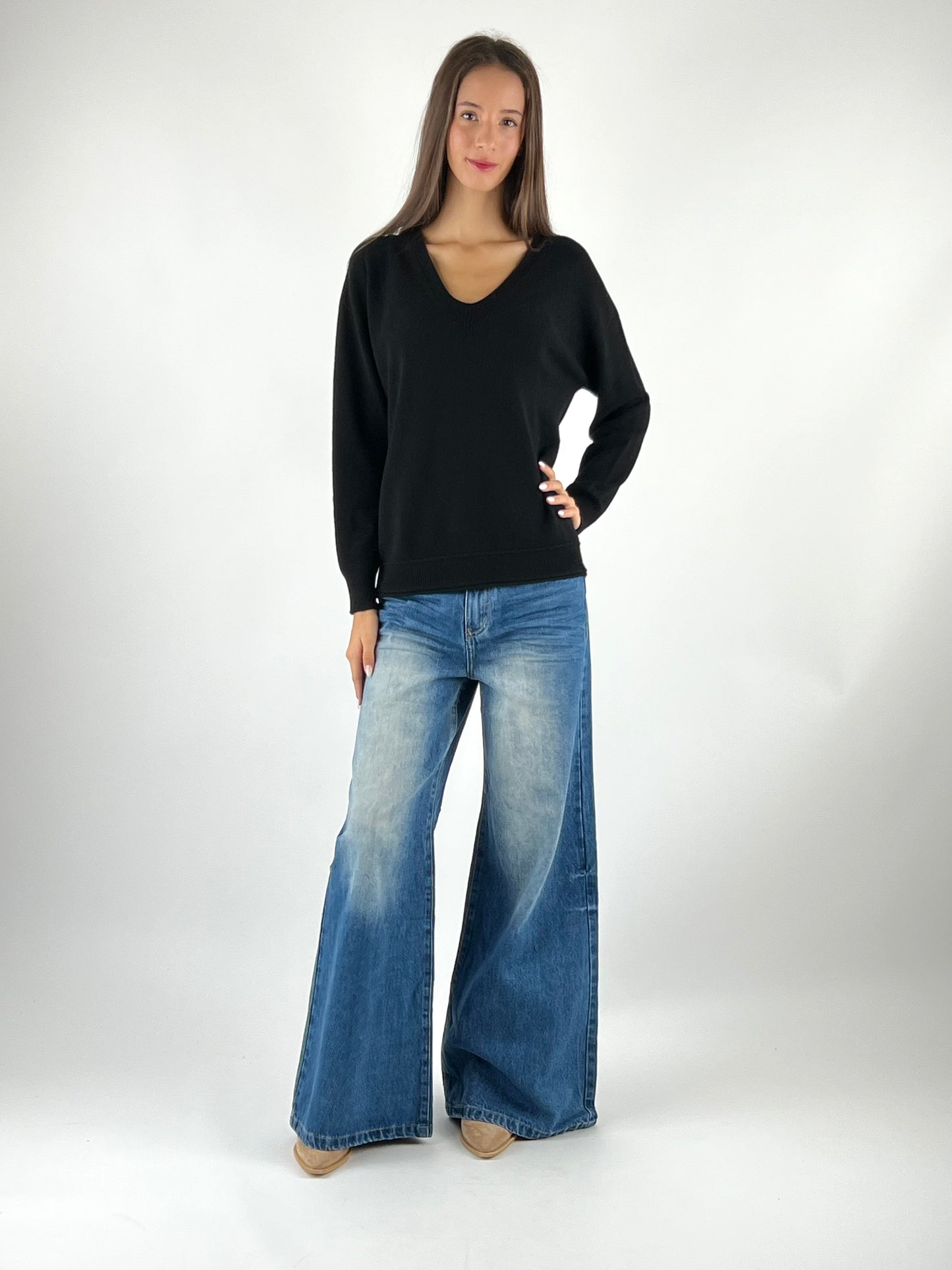 VICOLO - MAXI PULL SCOLLO PUNTA