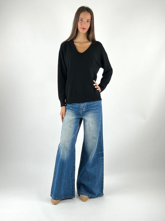 VICOLO - MAXI PULL SCOLLO PUNTA