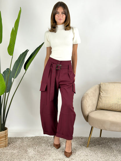 HAVEONE - PANTALONE TASCONI