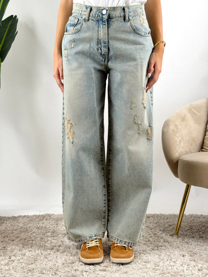 HAVEONE - JEANS BELLA STRAPPI